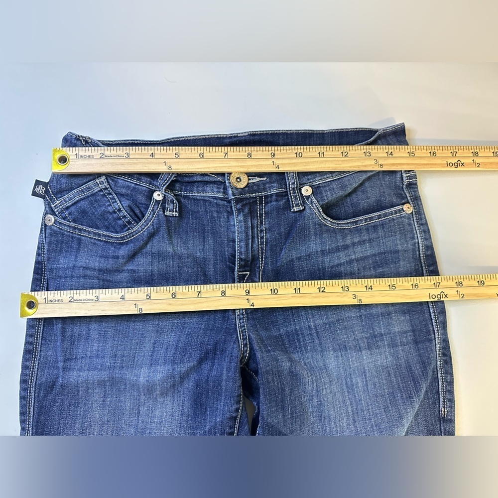 Rock & Republic Womens Sz 10 Kendall Capri Cropped Denim Jeans Capris - Picture 8 of 11